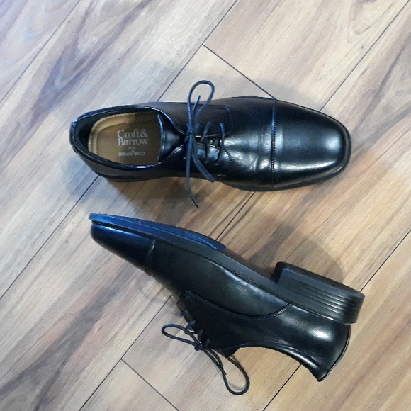 Croft and Barrow  Black Ortholite Oxfords main image 4